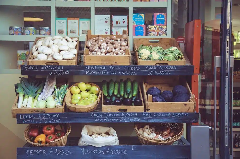 Étude de faisabilité d'un magasin de légumes