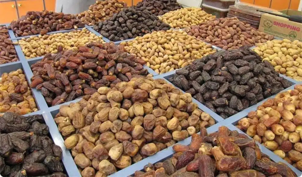 Date shops in Tunisia